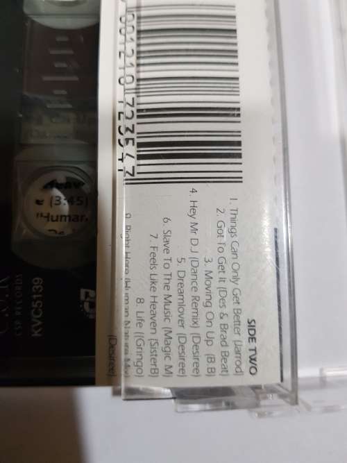 100% Dance Volume 2, Cassette