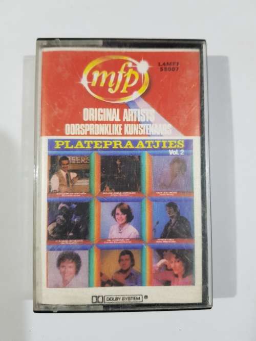 Platepraatjies Vol. 2, Verskillende, Cassette