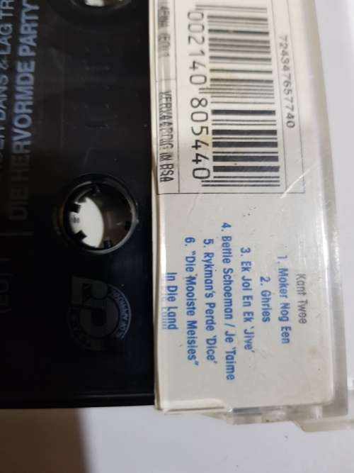 Maak Haar Eina en ander dans and lag Treffers, Cassette