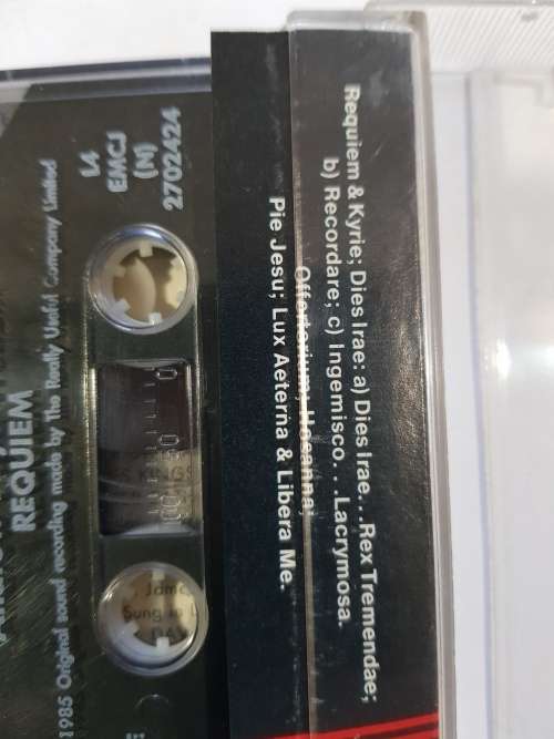 Andrew Lloyd Webber, Requiem, Cassette