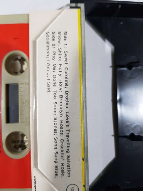 Neil Diamond, His 12 Greatest Hits, Cassette