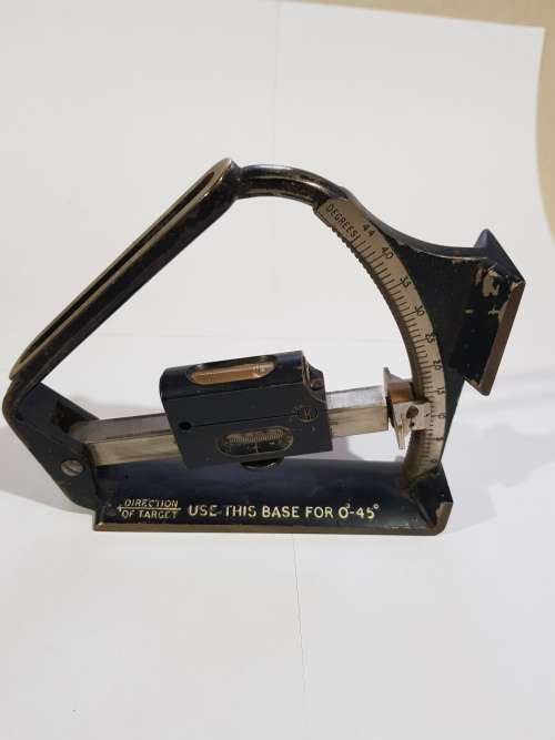 WW II, World War II, British Clinometer Field Mark VI, No. 17619, 1941