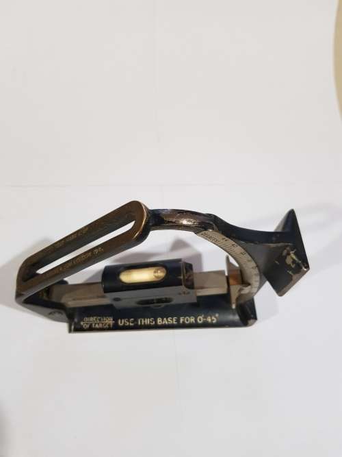 WW II, World War II, British Clinometer Field Mark VI, No. 17619, 1941