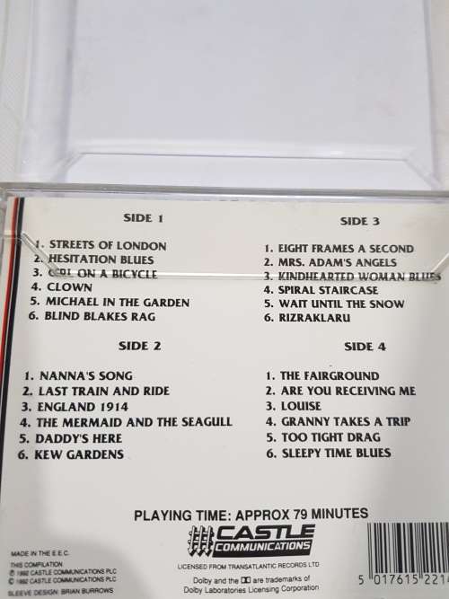 Ralph McTell, The Best Of, Double Cassette