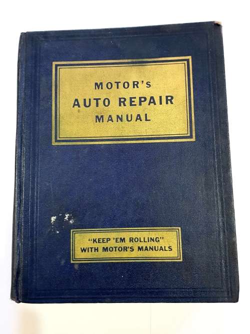 Motor`s Auto Repair Manual, Harold F. Blanchard, 16th Edition