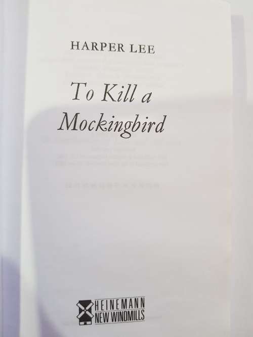 To Kill A Mockingbird by Harper Lee, 1966, Hardcover