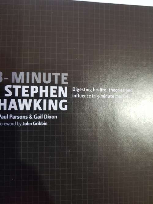 3-Minute Stephen Hawking by Paul Parsons and Gail Dixon