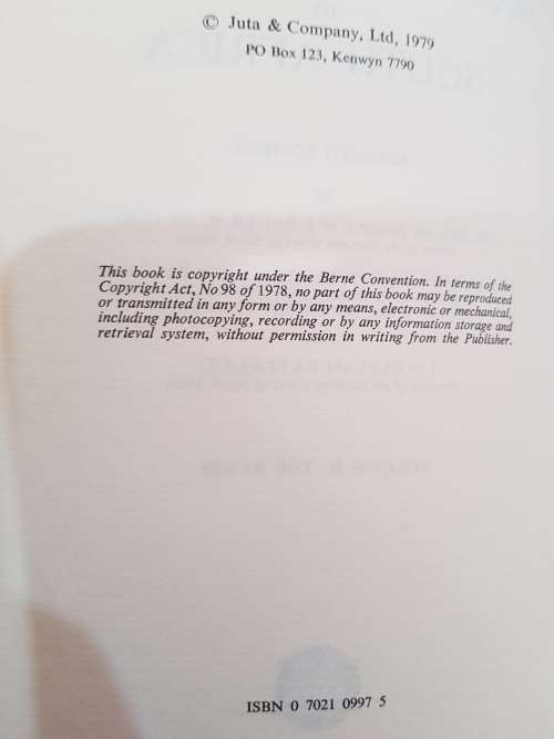 The Civil Practice of the Magistrates` Courts in South Africa, Seventh Edition, 1979