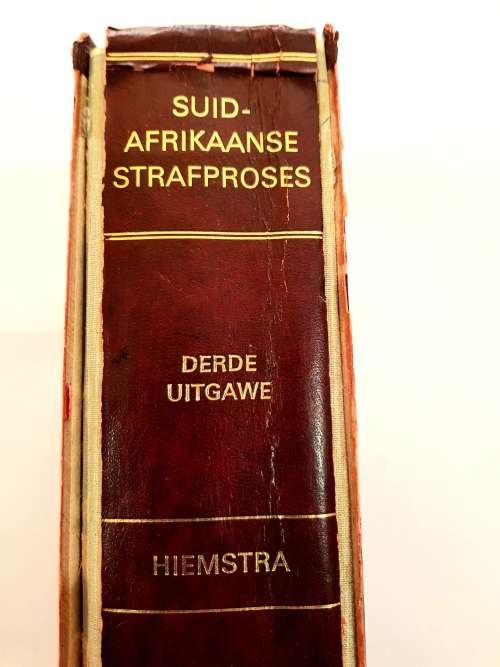 Suid-Afrikaanse Strafproses, Derde Uitgawe deur V.G. Hiemstra, 1981
