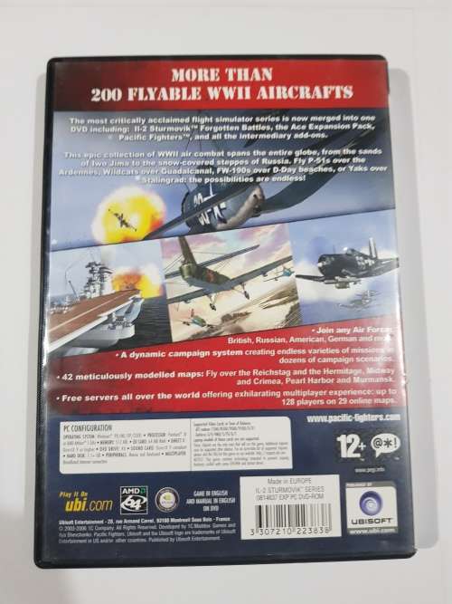 IL 2, Sturmovik Series, Complete Edition, PC DVD