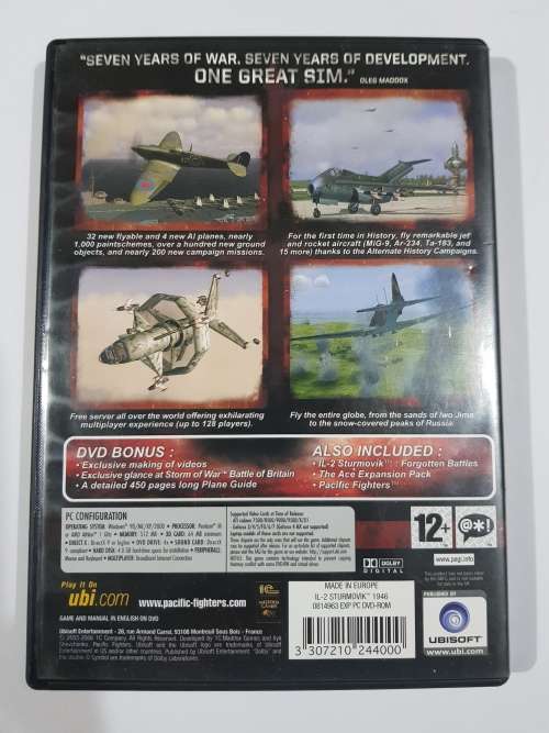 IL 2, Sturmovik, 1946, PC DVD