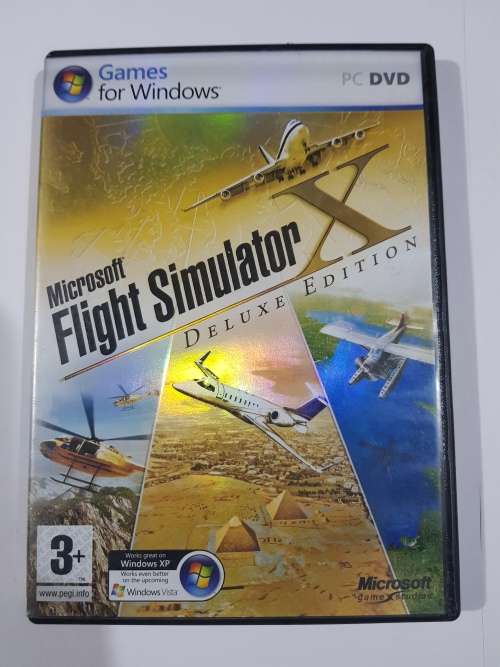 Microsoft Flight Simulator X, Deluxe Edition, PC DVD