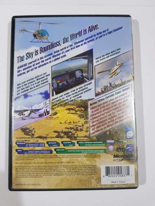 Microsoft Flight Simulator X, Deluxe Edition, PC DVD