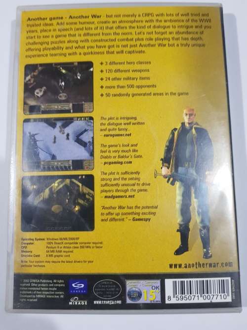 Another War, PC DVD