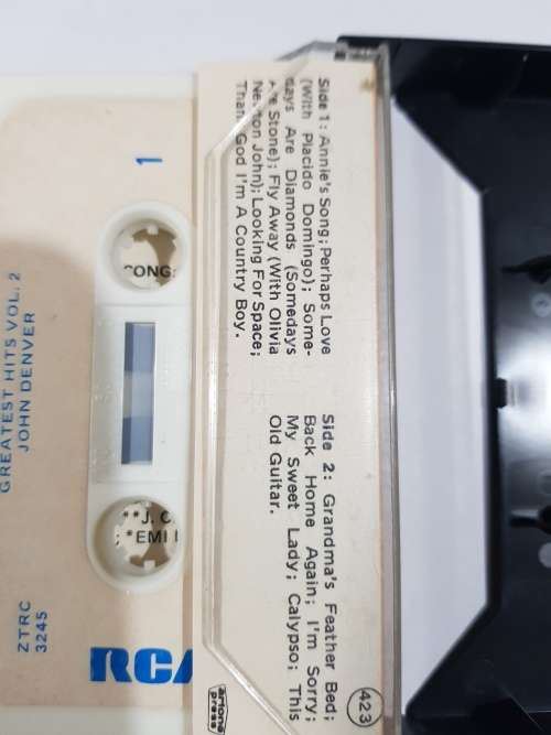 John Denver, Greatest Hits Vol. 2, cassette