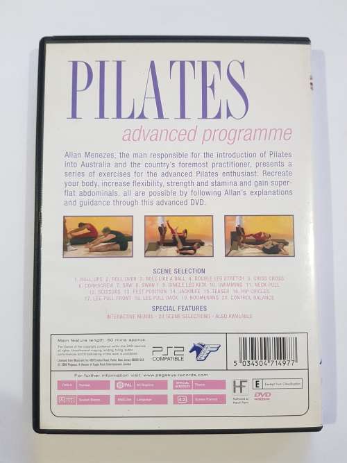 Pilates, Advanced Programme, DVD