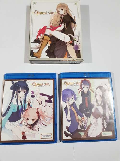 Okami-San and her seven companions, The Complete Series, DVD and Blu-ray, Anime
