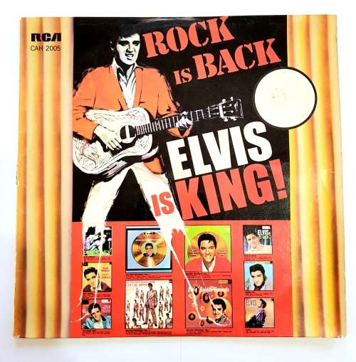 Elvis Presley, Rock is Back Elvis is King LP, VG+