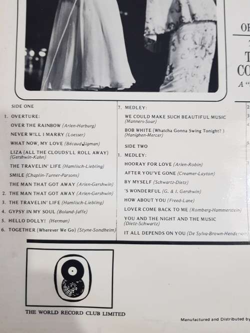Judy Garland and Liza Mannelli, Last Performance, Double LP, VG+