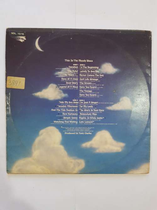 The Moody Blues, This is the Moody Blues Double LP, VG+