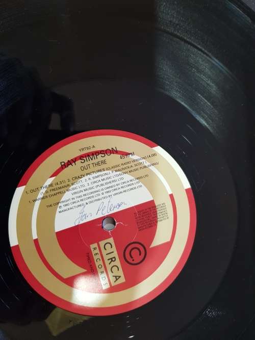 Ray Simpson, Out There LP, VG+ Maxi