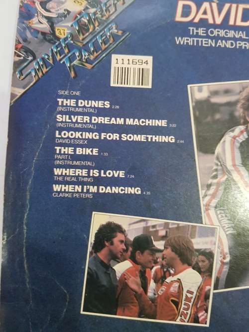 David Essex, Silver Dream Racer LP, VG