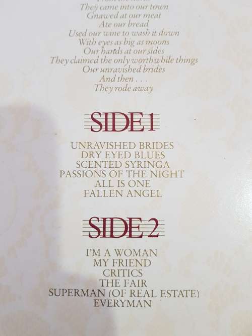 Lesley Rae Dowling, Unravished Brides LP, VG+