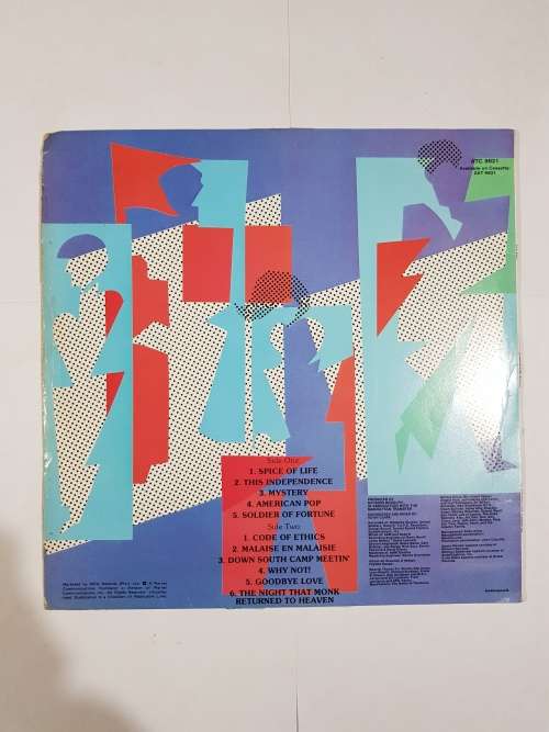 The Manhattan Transfer, Bodies and Souls LP, VG