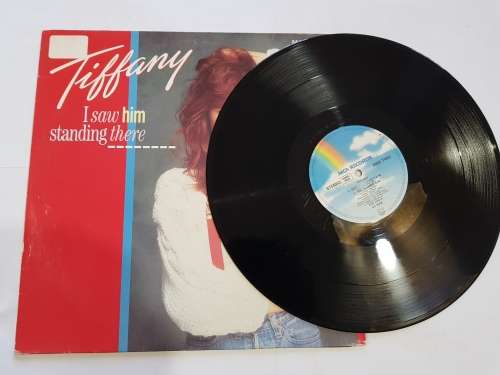 Tiffany, I saw him Standing There LP Maxi, VG