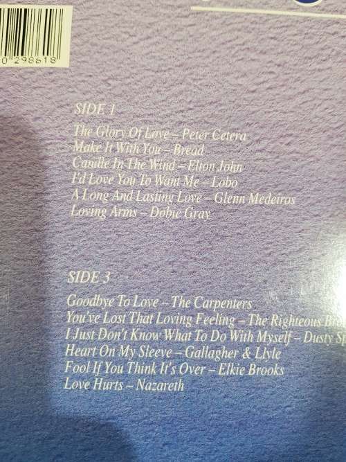 The Love Songs Album 2, Double LP, VG+