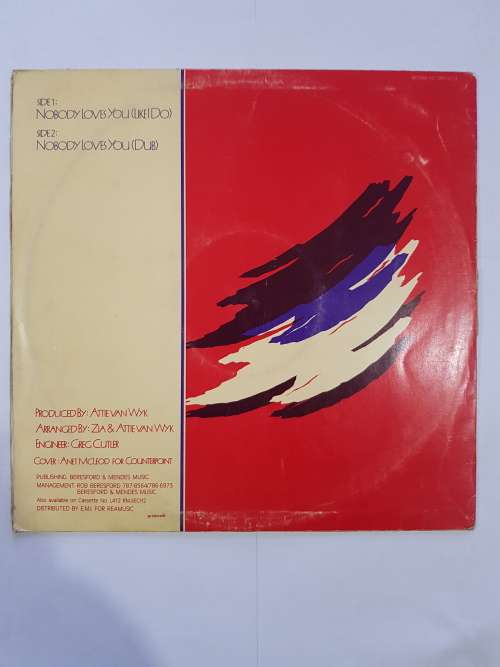 Zia, Nobody Loves You LP Maxi, VG+