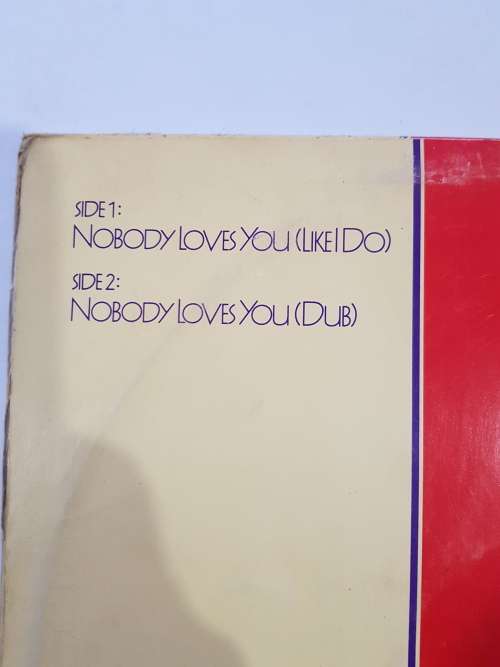 Zia, Nobody Loves You LP Maxi, VG+