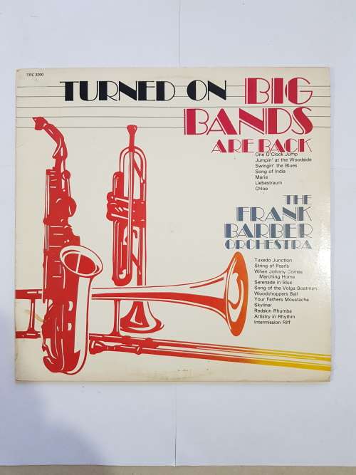 Turned on Big Bands, The Frank Barber Orchestra LP, VG+