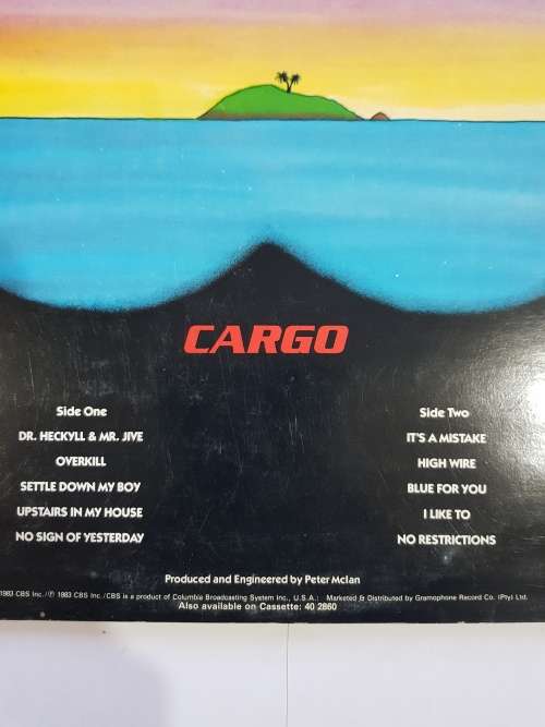 Men At Work, Cargo LP, VG+