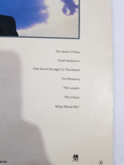 Chris De Burgh, Into The Light LP, VG+