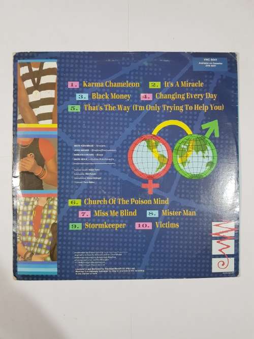 Culture Club, Colour by Numbers, LP, VG