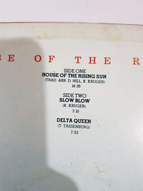 Hot R.S. The House of the Rising Sun LP Maxi, VG