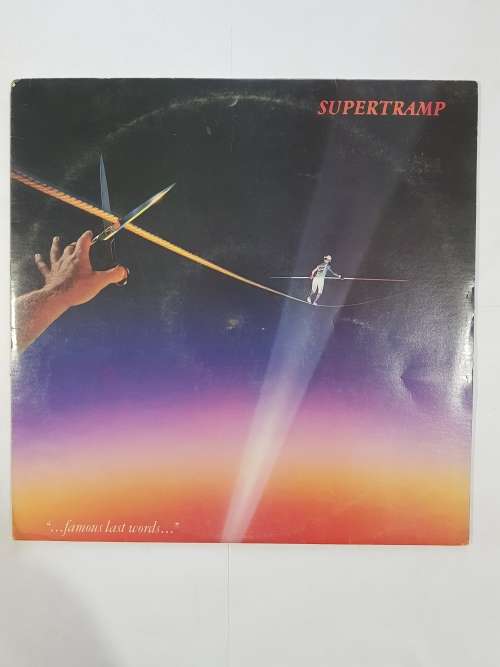 Supertramp, Famous Last Words LP, VG+