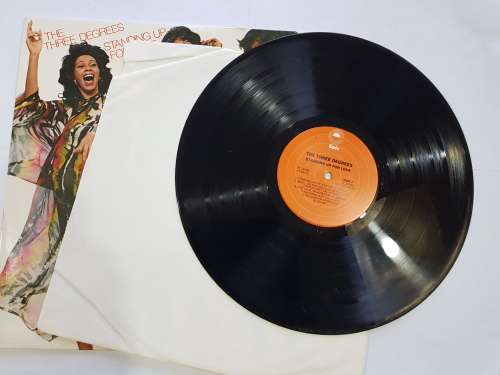The Three Degrees, Standing Up For Love LP, VG
