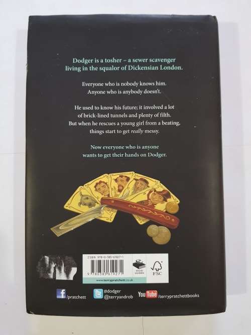 Dodger by Terry Pratchett, Hardcover