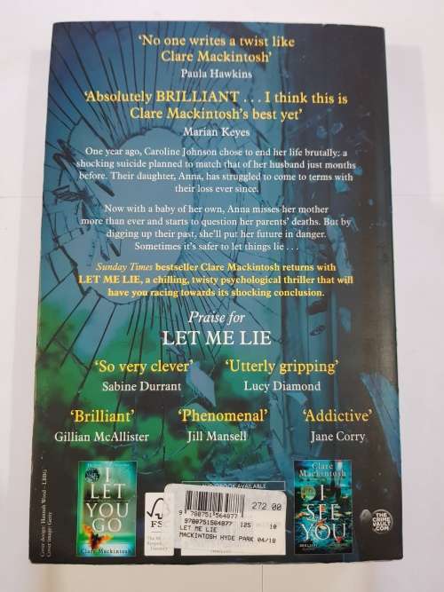 Let Me Lie by Clare Mackintosh