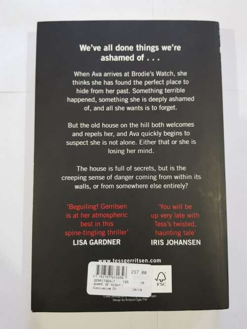 The Shape of Night by Tess Gerritsen