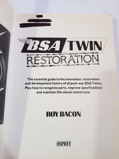 BSA Twin Restoration by Roy Bacon
