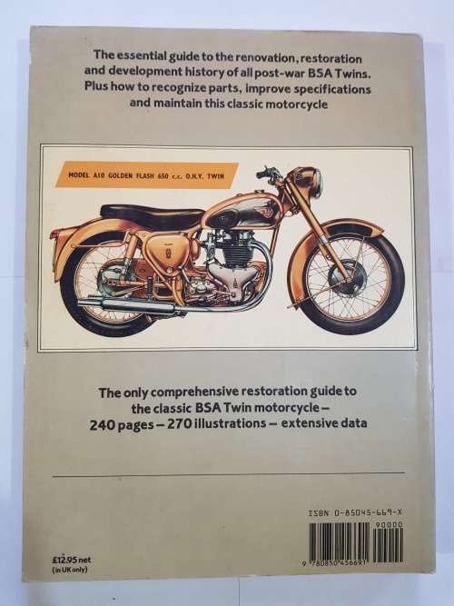 BSA Twin Restoration by Roy Bacon