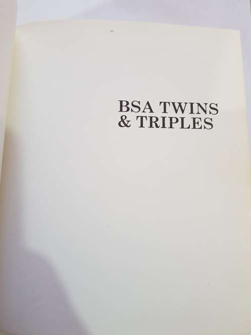 BSA Twins and Triples by Roy Bacon