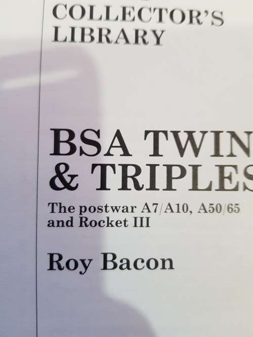 BSA Twins and Triples by Roy Bacon