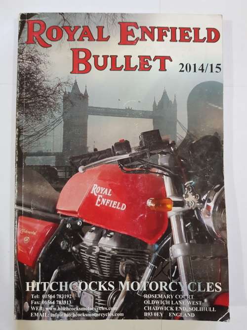 Royal Enfield Bullet 2014/2015 Parts Catalogue, Hitchcocks