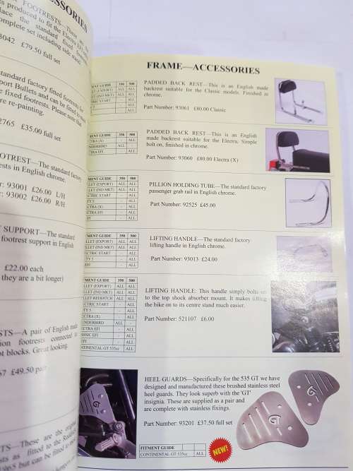 Royal Enfield Bullet 2014/2015 Parts Catalogue, Hitchcocks