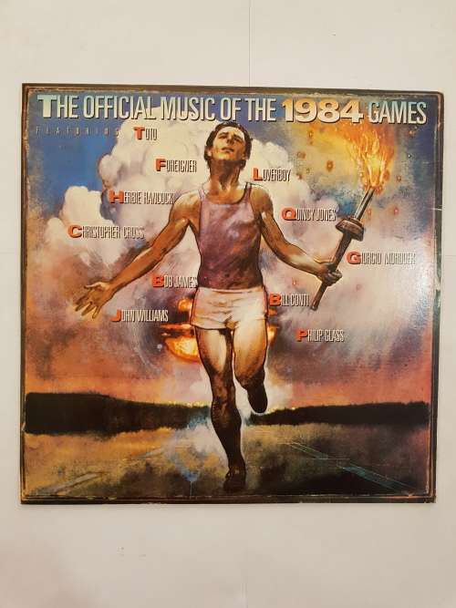 The Official Music of the 1984 Games LP, VG+