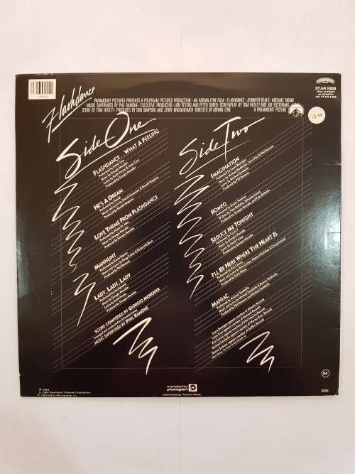 Flashdance, Motion Picture Soundtrack, LP,